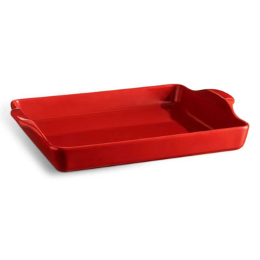 Форма для приготування фокачі Emile Henry Cooking Tools 26х40х7 см червона (347515), Червоний