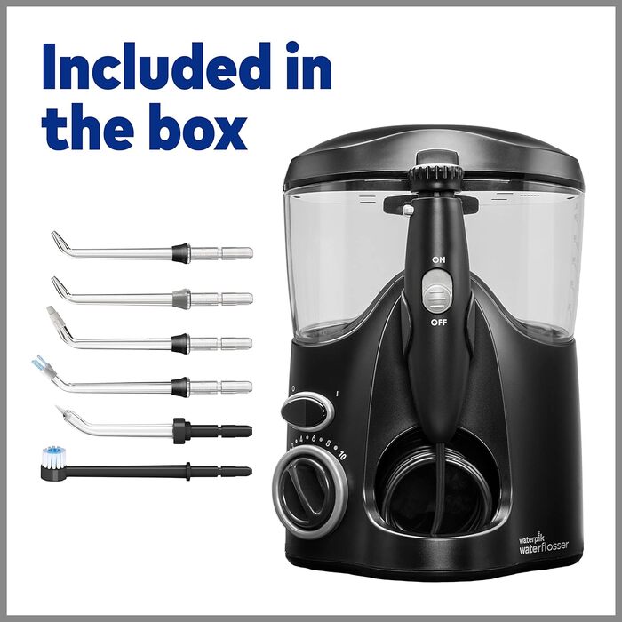 Іригатор Waterpik WP-112E1 Ultra Munddusche BLACK - для гігієни порожнини рота