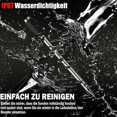 Бездротовий термометр для м'яса з Bluetooth, 150м - розумний термометр для гриля, BBQ, мангалу, духовки, кухні