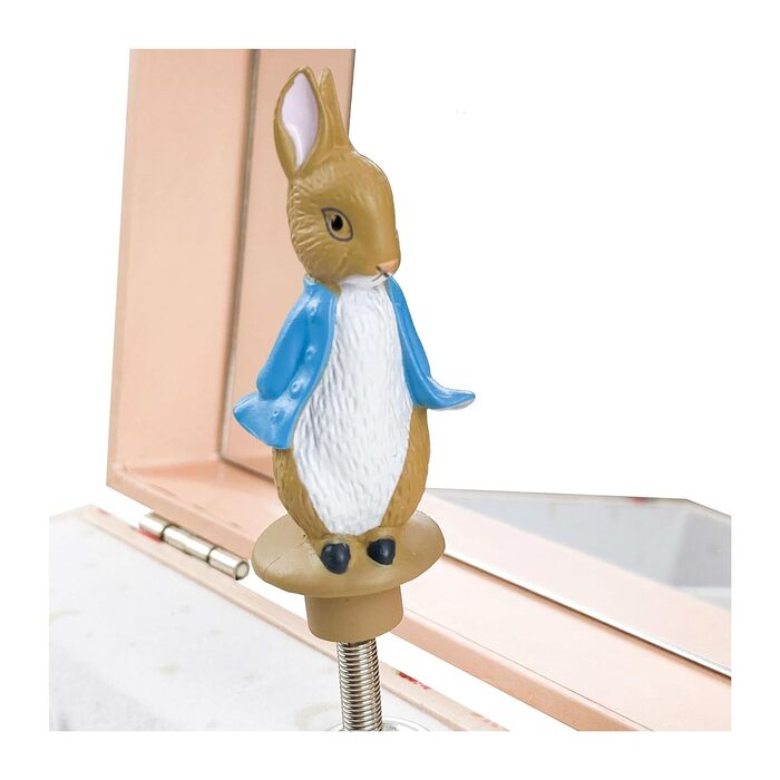 Трусселє 6260565 Шкатулка для прикрас для дітей, Кролик Пітер, Музична шкатулка з музикою і танцювальною фігуркою