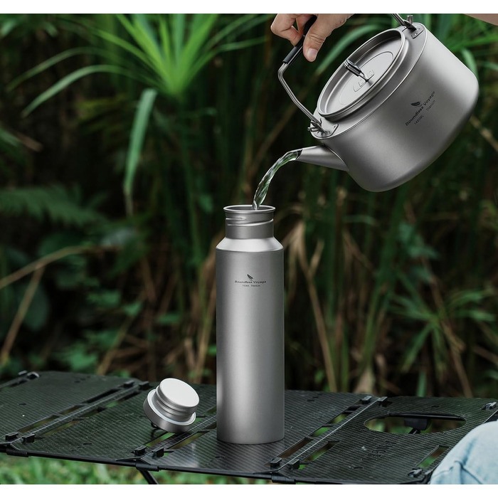 Фляга для води iBasingo Titan 750ml - Металева, для туризму, спорту та відпочинку