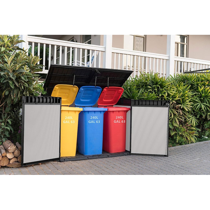 Ящик для подушок Keter Ondis24 Premier Box XL, садові меблі, лавка-скриня, водонепроникний (2020 л)