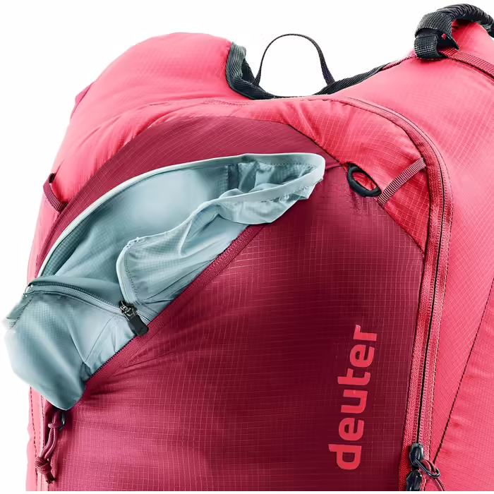 Жіночий легкий рюкзак для лижних турів deuter Updays 24 SL, рубін-хібіскус, 24 л