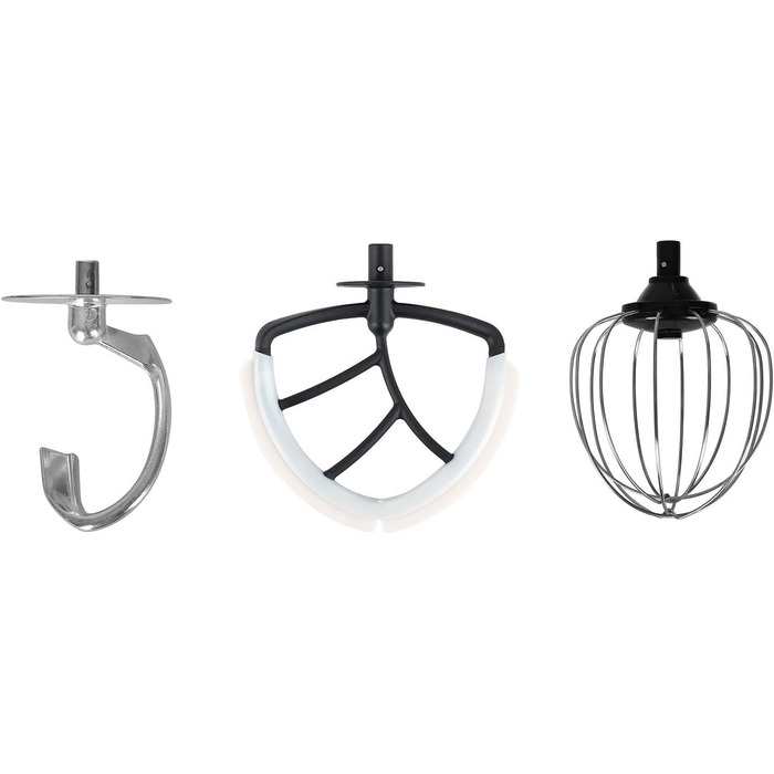 Кухонна машина Klarstein Bella Argentea: 5.2 л, 1300 Вт, 6 швидкостей, чаша з нержавіючої сталі