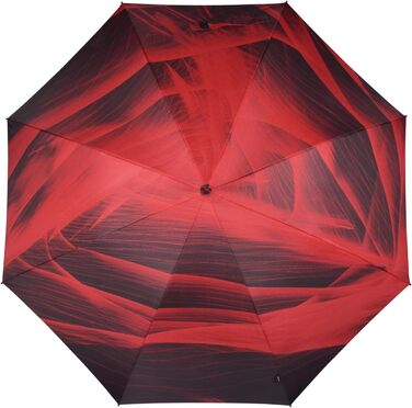 Knirps Stick Umbrella Automatic Supernova - Spheres Ruby, Knirps Stick Umbrella Automatic Supernova - Spheres Ruby