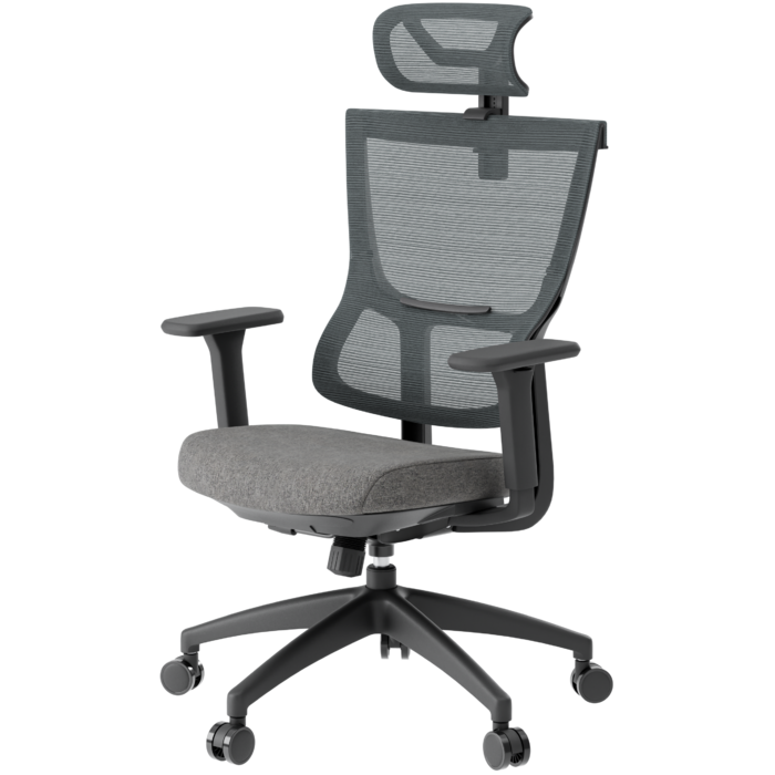 Крісло офісне OfficePro Elegant OC600-B-DG-DG