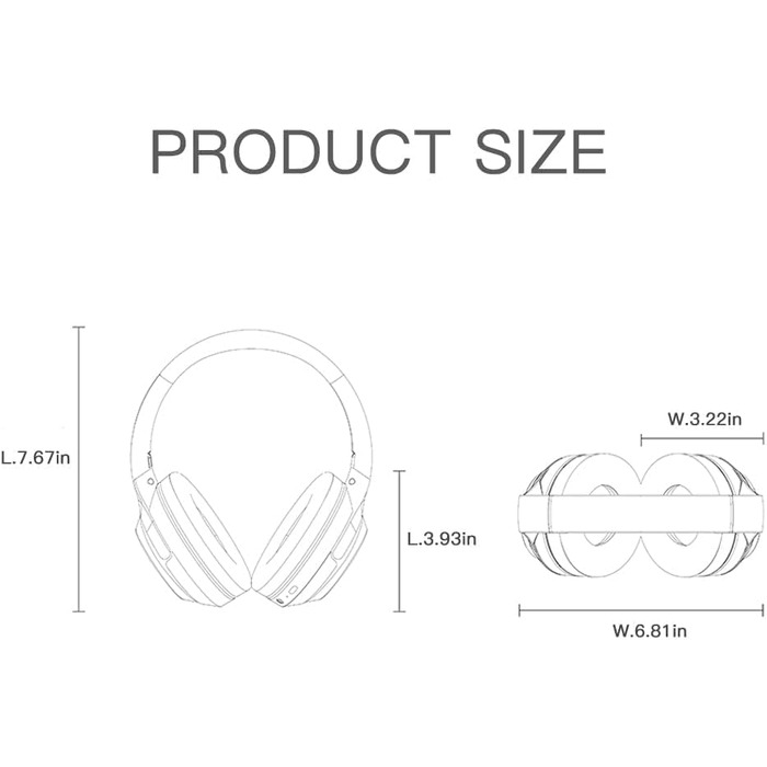 Накладні Bluetooth-навушники iKF T1 Pro, 100 год, складні, високоякісні, 2 пристрої, рожевий