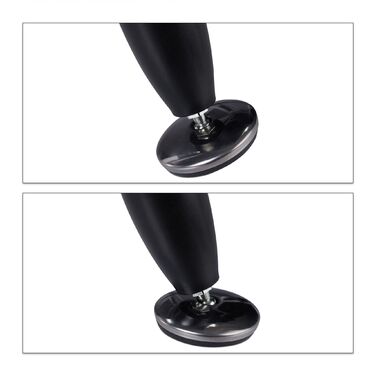 Relaxdays Сучасний комп'ютерний стіл зі скляною стільницею