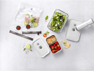 Набір Zwilling Vakuum Starter Set, 7 предметів, Borosilikatglas (Borosilicate Glass), для зберігання продуктів