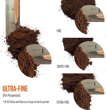 WACACO Picopresso: Портативна кавомашина для еспресо з екіпіруванням, ручна, сіра