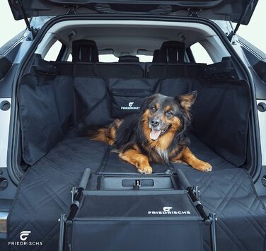 Чохол для багажника Фрідріха для собак-водостійкий і стійкий до розривів-високоякісний чохол для багажника для собак з протиковзким покриттям-ковдра для собак в багажнику автомобіля-Килимок для собак в автомобілі - з додатковим захистом краю багажника