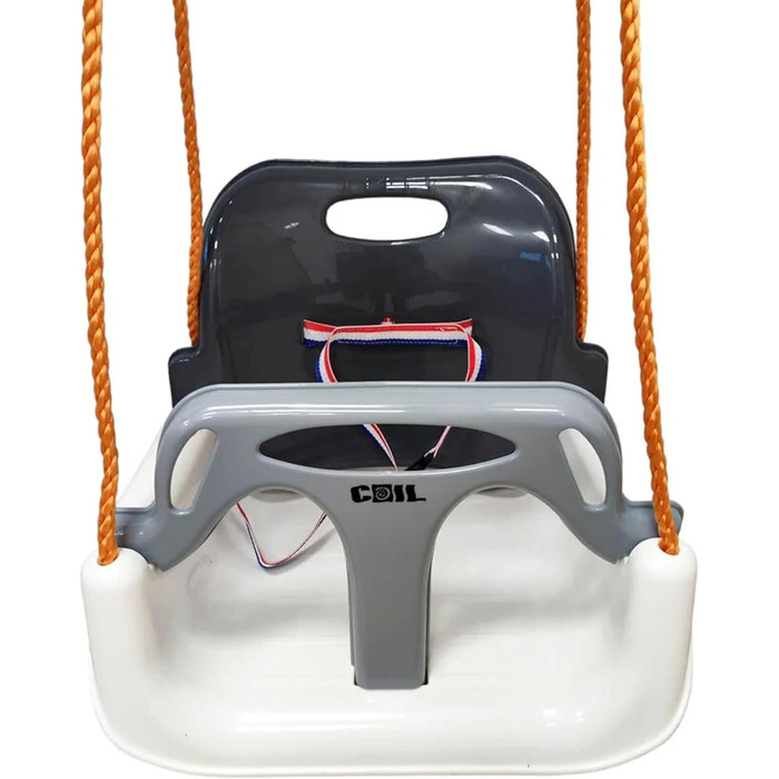Дитяча гойдалка COIL 3-в-1 для дому та вулиці з регульованою спинкою