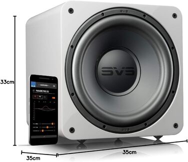 Сабвуфер SVS SB-1000 Pro (білий глянець)