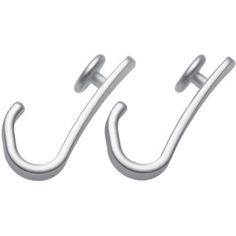 Замки для штори для душу Easy-Roll, 12 шт., матовий хром (замінник Sealskin)