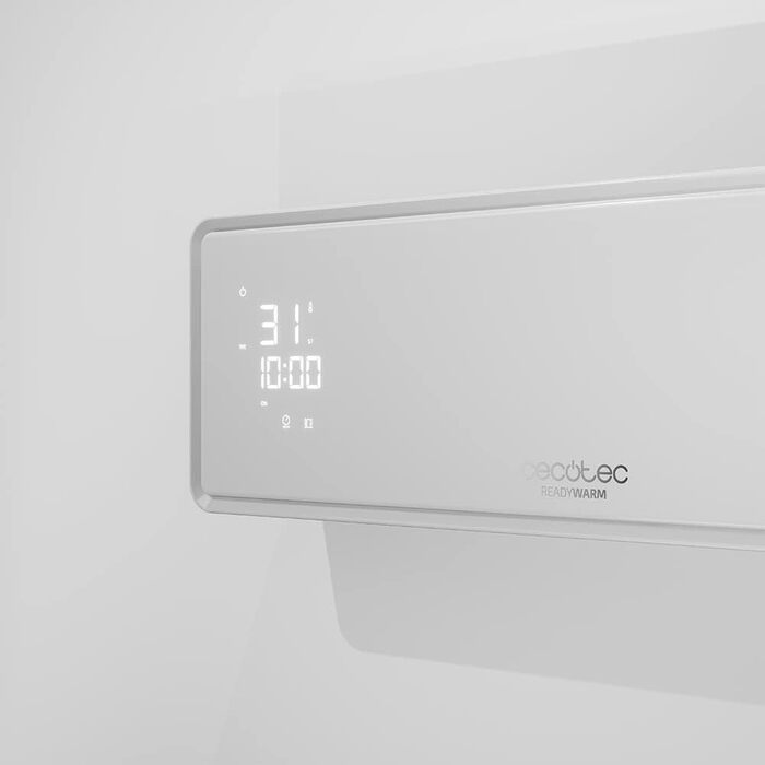 Електричний обігрівач Cecotec Ready Warm 5350 Power Box Ceramic Connected: 2000 Вт, LED-дисплей, Wi-Fi, пульт, 3 режими, гойдання, IP22, безпека