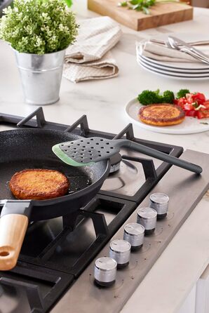 Набір кухонних аксесуарів Lékué 5 шт. з силікону та пластику (лопатка з рифленням)