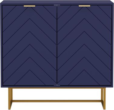 Комод UEV з 2 дверцятами, 80x40x77,5 см - шафа для вітальні, спальні, кухні