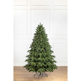 Ялинка лита 'Версальська' LED (золотий) ПАРАСОЛЬКА ЗЕЛЕНА 2,30м