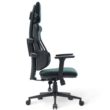 Геймерське крісло Cyberlux V8 Fabric Green (арт. GM-V8 FZ)