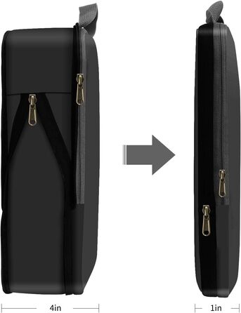 Набір компресійних органайзерів для одягу в подорожі Eono by Amazon, 4 шт, темно-синій — стисні навісні сумки для валізи та рюкзака