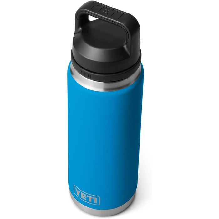 Пляшка YETI Rambler із кришкою Cug, 26 унцій (760 мл), синя велика хвиля