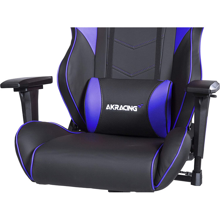 Ігрове крісло AKRacing Core LX Plus, штучна шкіра, 5 років гарантії (чорний/індиго)