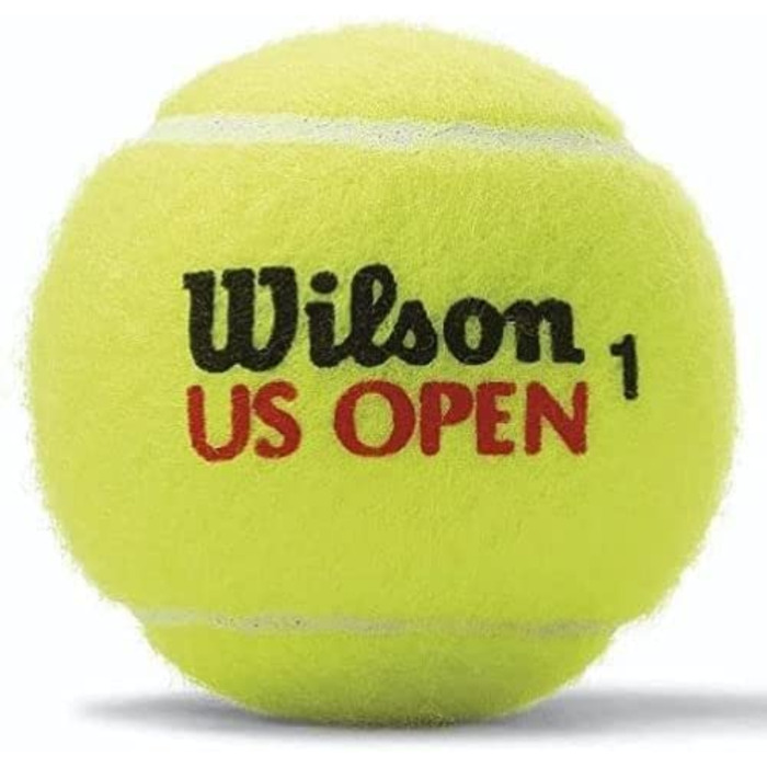 Тенісні м'ячі Wilson US Open XD для твердого покриття 4 шт жовті