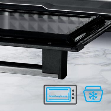 Міні-піч ICQN 20L з конвекцією, грилем та таймером, 1500W, IQ M2051R02N