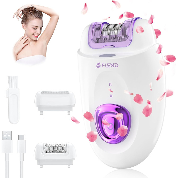 Епілятор Women & Facial Hair Remover, в т.ч. Тример для брів зі світлодіодом (Zll-1009-1)