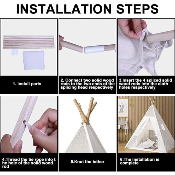 Дитяче намет-типі ChicSoleil для гри в приміщенні та на вулиці