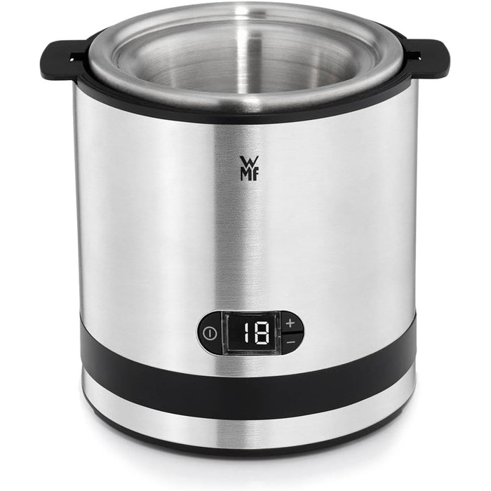 WMF Küchenminis 3в1 морожениця, машина для приготування замороженого йогурту, сорбету та морозива, контейнер 300 мл, таймер на 30 хвилин, компактна електрична йогуртниця