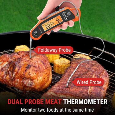 Термометр для смаження ThermoPro TP710 IP65 Водонепроникний