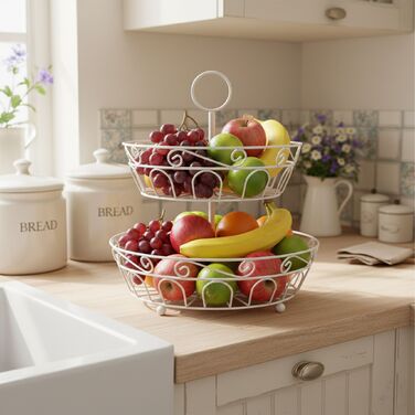 Підставка для квітів Relaxdays з 2 ярусами