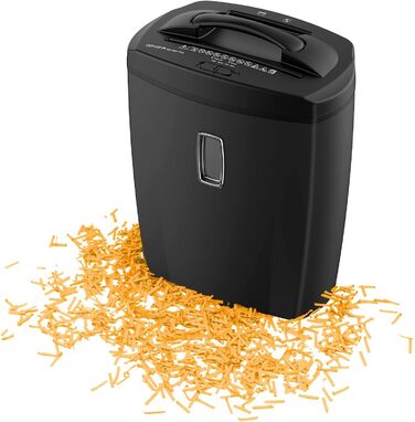 Шредер Genie 580XCD Plus: знищення документів, CD/DVD, карт, P-4, 21 л, чорний