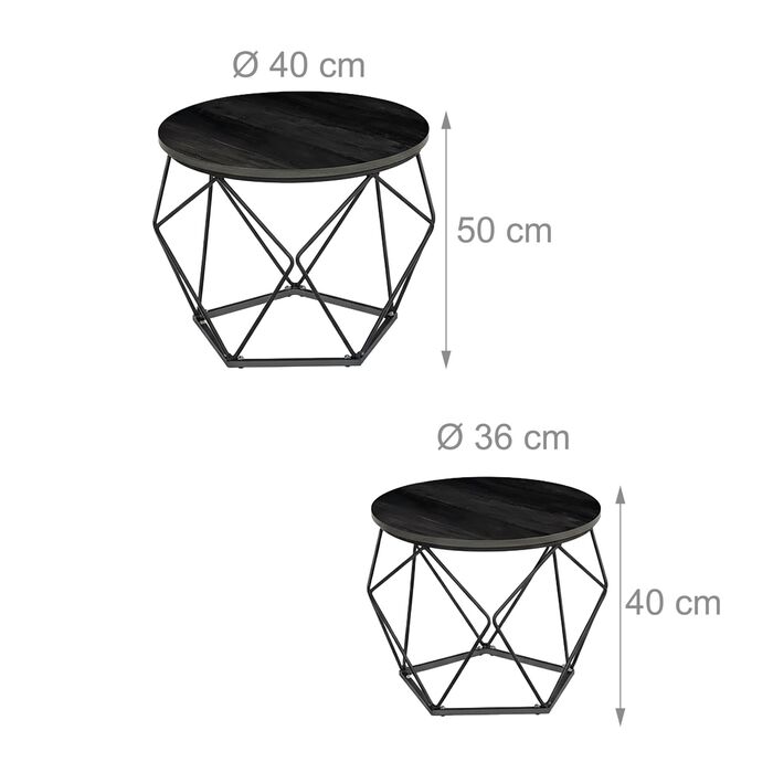 Набір журнальних столиків Relaxdays