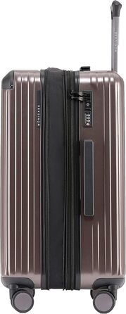 Набір валіз Münicase M816 TSA: 3 шт. (Coffee), з TSA-замком, телескопічним ручками та жорстким корпусом