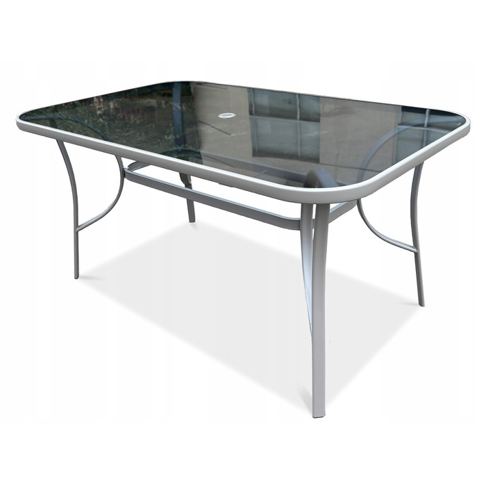 Комплект садових металевих меблів Focus Garden обідній, бежевий, 7 предметів