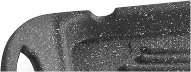 Спеціальний антипригарний гриль Lagostina, литий під тиском алюміній, сірий (25 x 25 см)