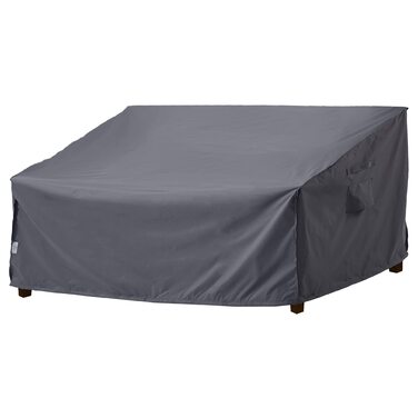 Захисний чохол для саудового дивану F&J Outdoors, водонепроникний, UV-стійкий, сірий, 208x99x89/61 см