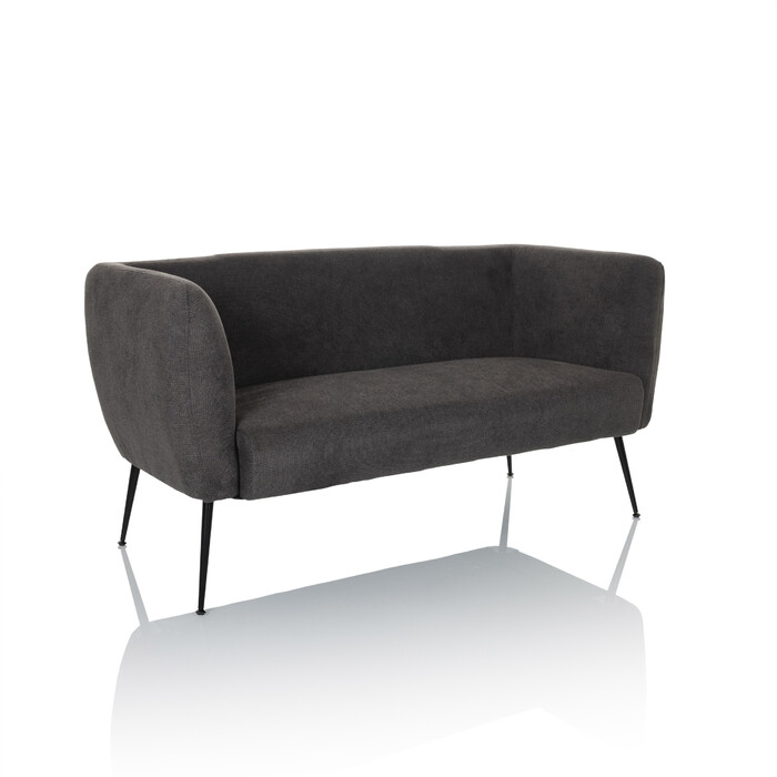 Диван для відпочинку HAYRIVER, тканина сірого кольору, hjh LIVING