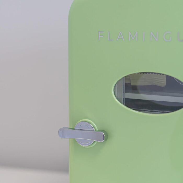 Міні-холодильник Flamingueo Mini 4L: 12V/220V, охолодження та нагрівання, зелений колір