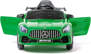 Дитячий електромобіль ATAA Mercedes GTR Mini з акумулятором 12V, зелений