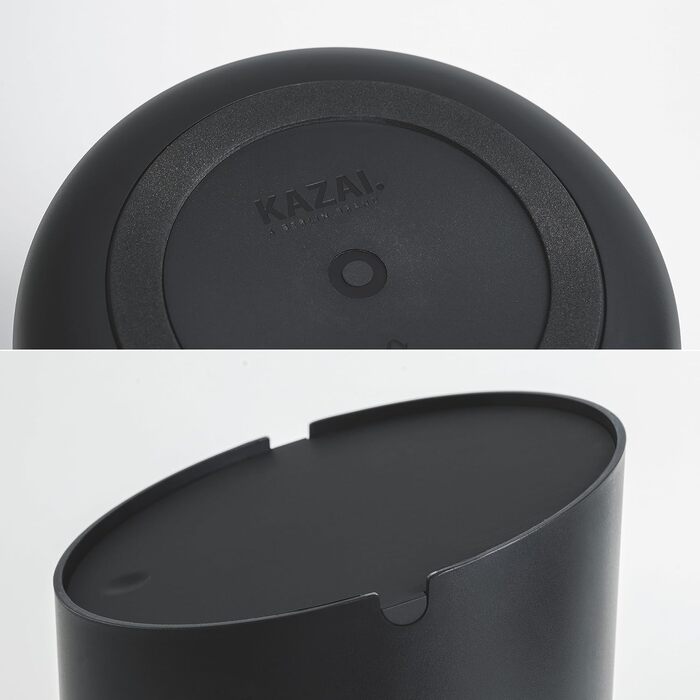Міні-відро для косметики Kazai Tove 1,5 л чорне