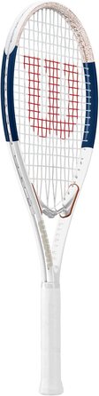 Тенісна ракетка Wilson Roland Garros Elite, алюмінієва, Балансир з важкою ручкою, 326 г, Довжина 69,2 см (сила захоплення 1)