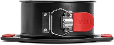 Форма для випічки Woll Springform Ø 26 см – антипригарна, з нержавіючої сталі, з силіконовими ручками, для випічки тортов, посудомийна машина