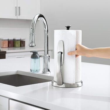 Тримач для паперових рушників OXO Good Grips SimplyTear, нержавіюча сталь