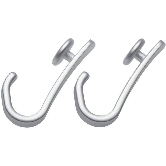 Замки для штори для душу Easy-Roll, 12 шт., матовий хром (замінник Sealskin)