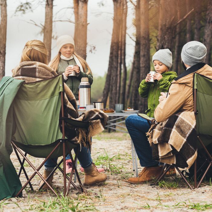 Розкладний стіл Relaxdays з алюмінію