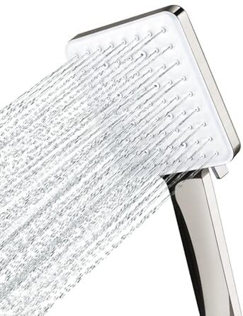 Насадка для душу Newentor з 6 режимами, велика, економна, високого тиску, золота (без шланга)