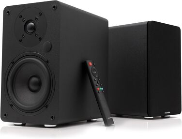 Активний динамік VULKKANO A5 ARC, 5.25 низькочастотний динамік, Bluetooth 5.0, HDMI ARC, HiFi, вихід на сабвуфер, чорний